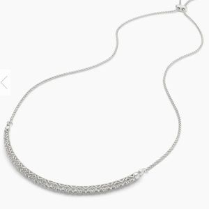 Goldie Antique Silver Choker Necklace